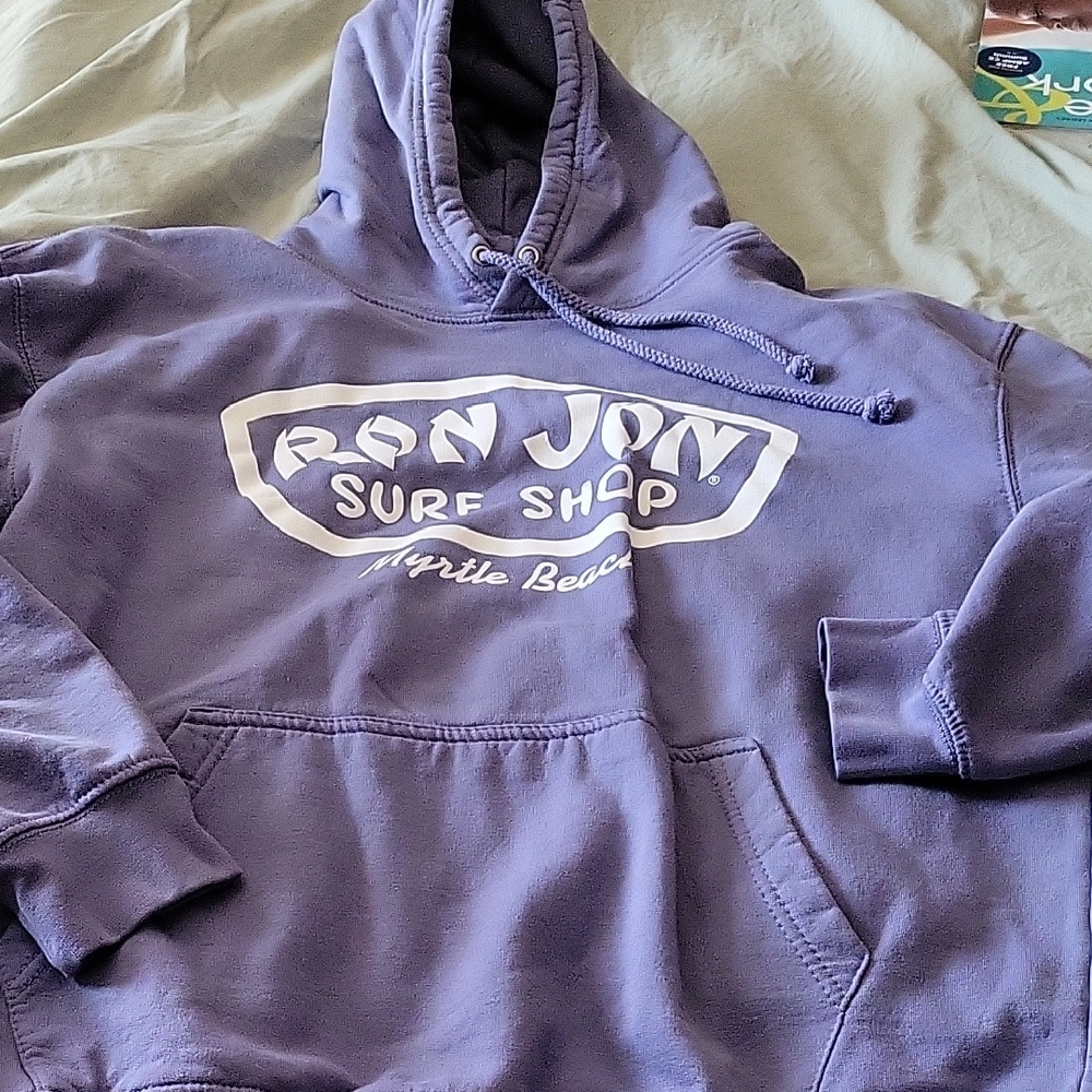 Ron Jon Surf Shop Purple Hoodie- L
